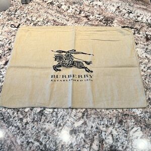 Authentic Burberry Dust Cover